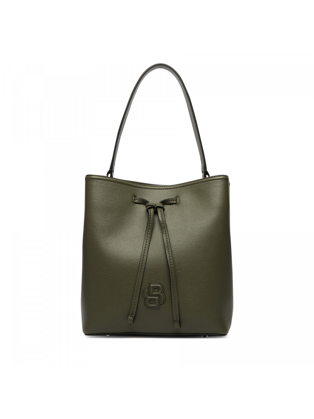 Kabelka BOSS Anett Drawstring 50567602 Tmavě zelená